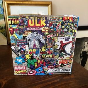 Marvel Comic Collage Puzzle 18" x 24" 1000 Pieces